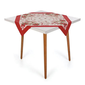 Toalha de Mesa de Natal Quadrada para Chá Receita do Noel