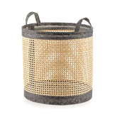 Cesto Decorativo Fibra de Bambu Gilles G