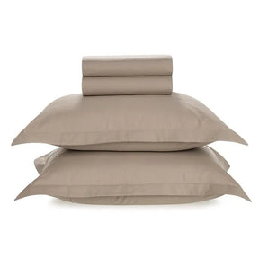 Jogo de Cama King 180 Fios Percal 100% Algodão Liss Castor