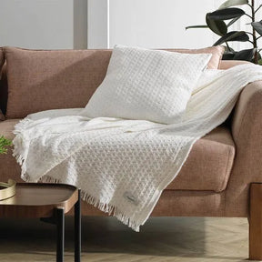 Manta Decorativa Movaz Ivory
