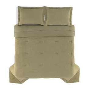 Colcha com 2 Porta-travesseiros Baumann Oliva