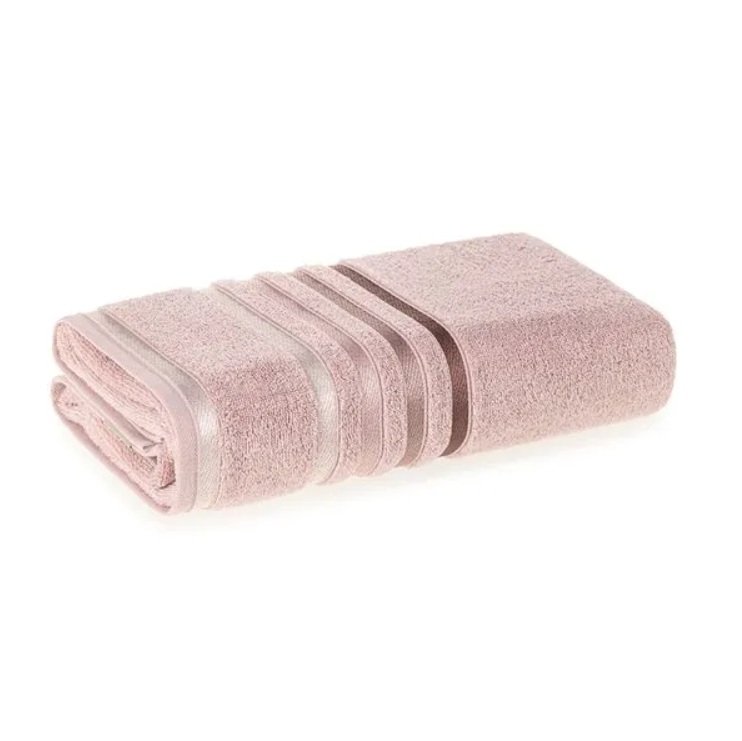 Toalha de Banho Fio Penteado Lumina Rosé/Rosa