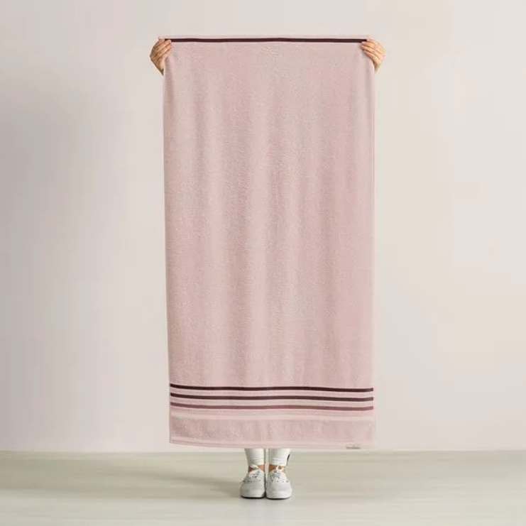 Toalha de Banho Fio Penteado Lumina Rosé/Rosa