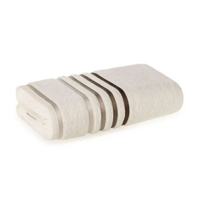 Toalha de Banho Fio Penteado Lumina Ivory/Greige