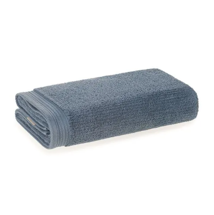 Toalha de Rosto Fio Penteado 100% Algodão Imperial Azul Sereno