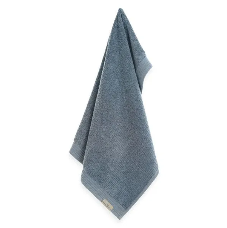Toalha de Rosto Fio Penteado 100% Algodão Imperial Azul Sereno
