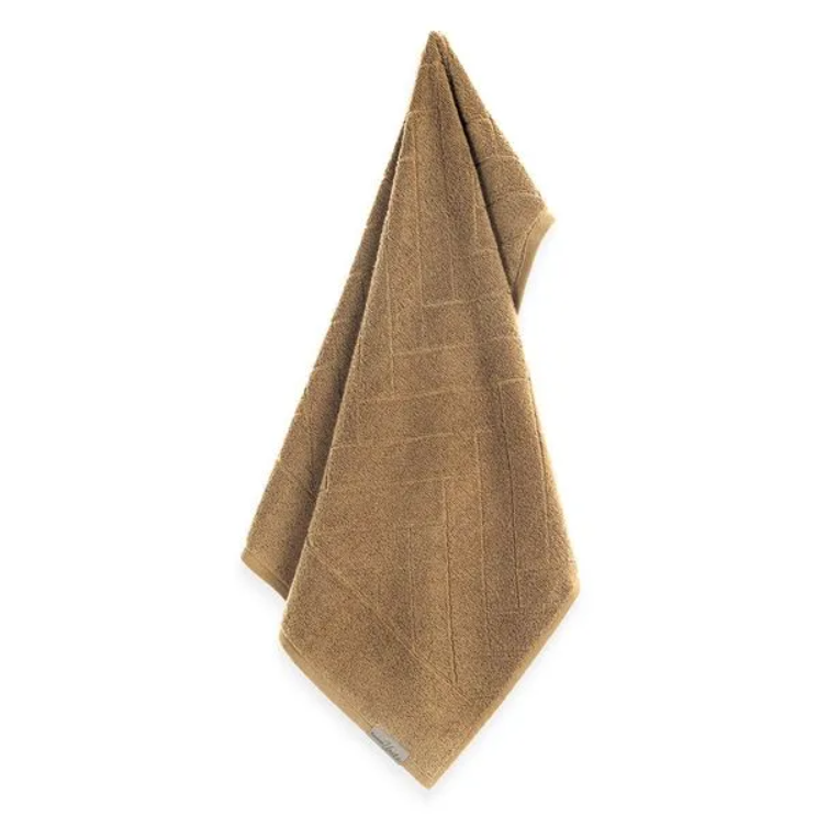 Toalha de Rosto Fio Penteado 100% Algodão Aspen Olho de Tigre