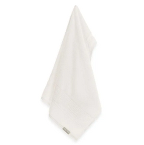 Toalha de Rosto Fio Penteado 100% Algodão Yves Branco