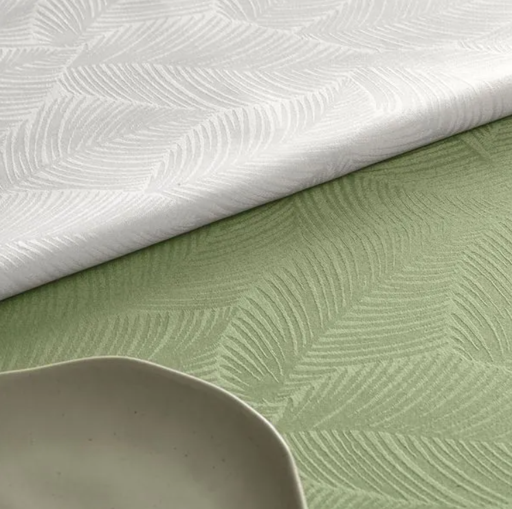 Toalha de Mesa Retangular Tilia Menta