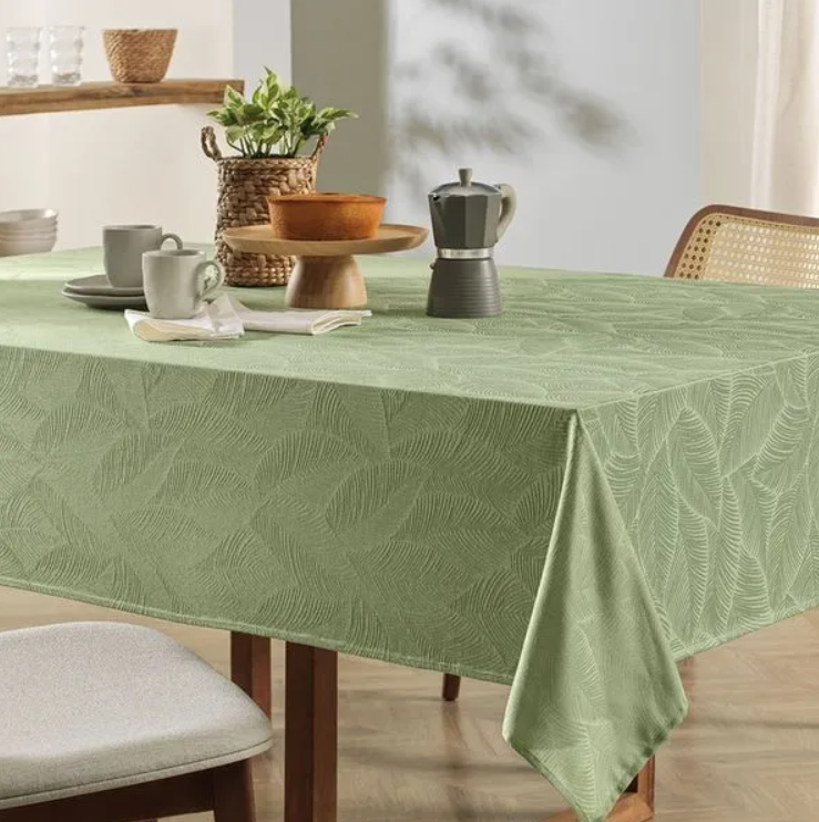 Toalha de Mesa Retangular Tilia Branco