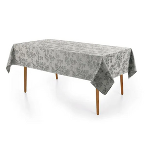 Toalha de Mesa Retangular Grazia Cinza